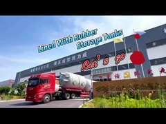 सुरक्षित और टिकाऊ तरल पदार्थ परिवहन के लिए अनुकूलन योग्य रबर अस्तरित टैंक