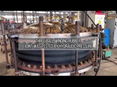 अनुकूलित डिजाइन लोचदार उच्च गुणवत्ता के साथ तीन गेंद घुमावदार रबर संयुक्त