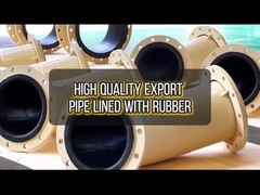 निर्यात रबर से लपेटे पाइप उत्पादों का प्रदर्शन