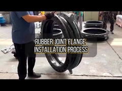 रबर के जोड़ों को इकट्ठा किया जा रहा है