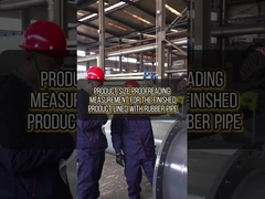 रबरयुक्त पाइप