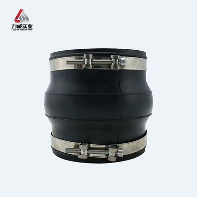 क्लैंप प्रकार रबर विस्तार जोड़ EPDM/NR/NBR रबर लचीला जोड़ Dn 150