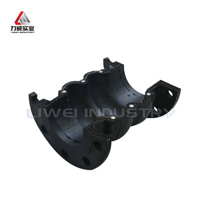 निर्बाध पाइप कनेक्शन के लिए 2 इंच 1 इंच डबल गोलाकार लचीला रबर संयुक्त