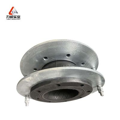 कस्टम एंटीकोरोसिव पहनने के प्रतिरोधी गर्म डुबकी जस्ती Flange एकल गेंद लचीला रबर संयुक्त