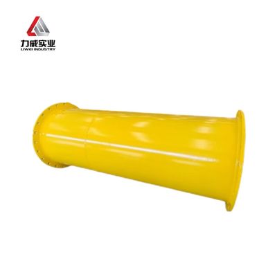 उत्कृष्ट संक्षारण प्रतिरोध संक्षारण प्रतिरोधी रबर अस्तर पाइप एएसटीएम मानक