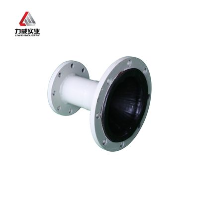 उत्कृष्ट उच्च तापमान प्रतिरोध रबर अस्तर पाइप कार्बन स्टील पीई अनुकूलित और OEM समर्थन के लिए लेपित