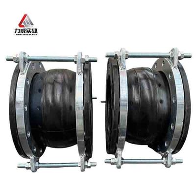 कस्टमाइज्ड ड्राइंग सिंगल स्फीयर फ्लेक्सिबल रबर जॉइंट PN6 PN40 पाइपलाइन सिस्टम में सीलिंग और लचीले कनेक्शन के लिए डिज़ाइन किया गया