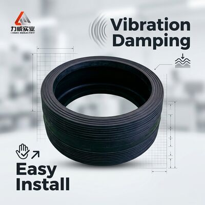 एकल गोलाकार लचीला रबर जोड़ लचीला और पाइपिंग कनेक्शन के लिए अंतिम समाधान