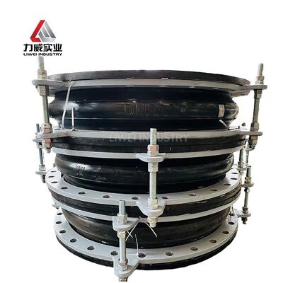 15C-80C सिंगल स्फीयर फ्लेक्सिबल रबर जॉइंट, एयर मीडिया के साथ संगत, लंबी सेवा जीवन और बेहतर स्थायित्व प्रदान करता है