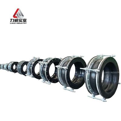 गतिशील पाइप सिस्टम के लिए उपयुक्त संक्षारण प्रतिरोध एकल गोलाकार लचीला रबर जोड़ लचीला तत्व गति मुआवजा